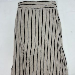 2342 womens Olivia blue striped skirt